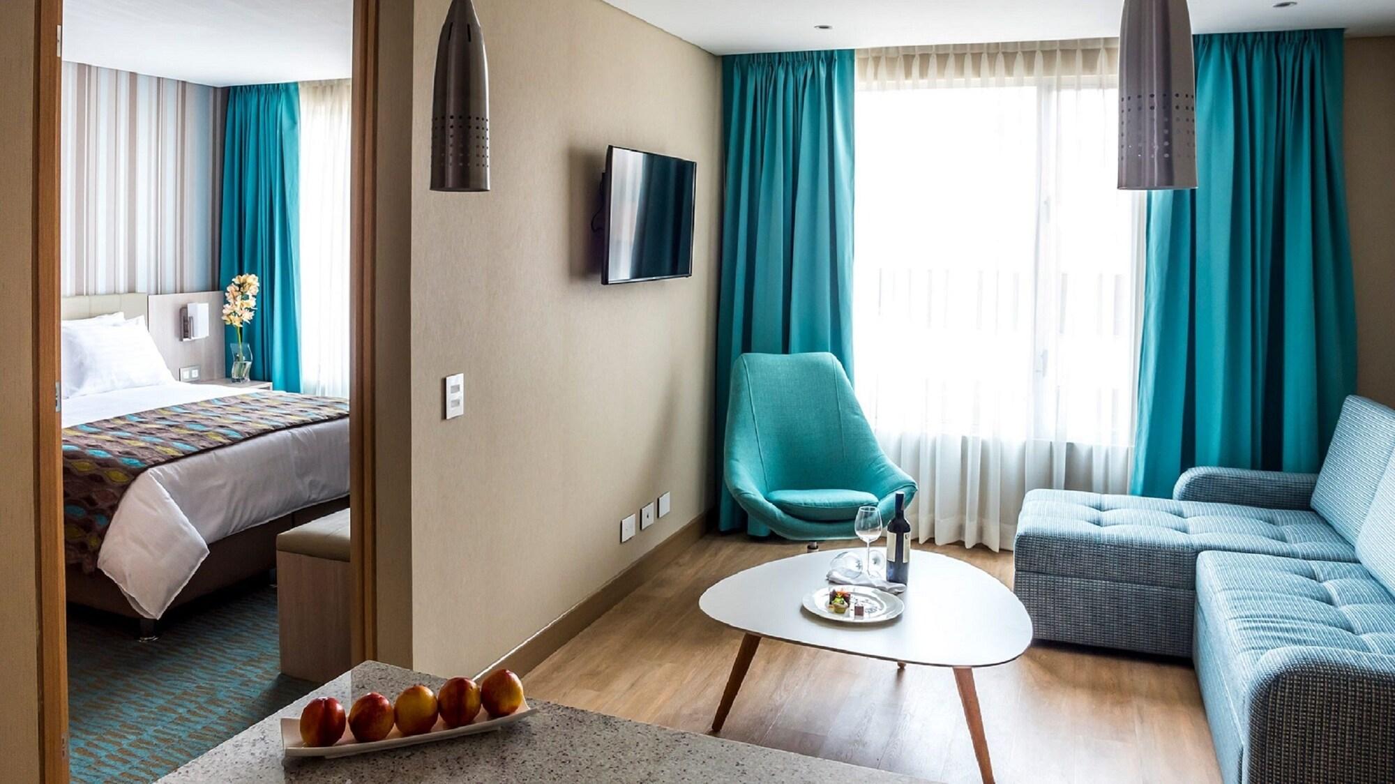 Hotel Plaza Suites Bogotá Zewnętrze zdjęcie